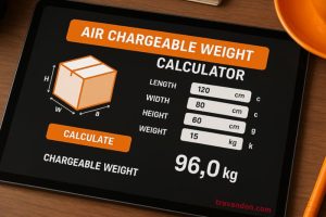 Công Cụ Tính Chargeable Weight